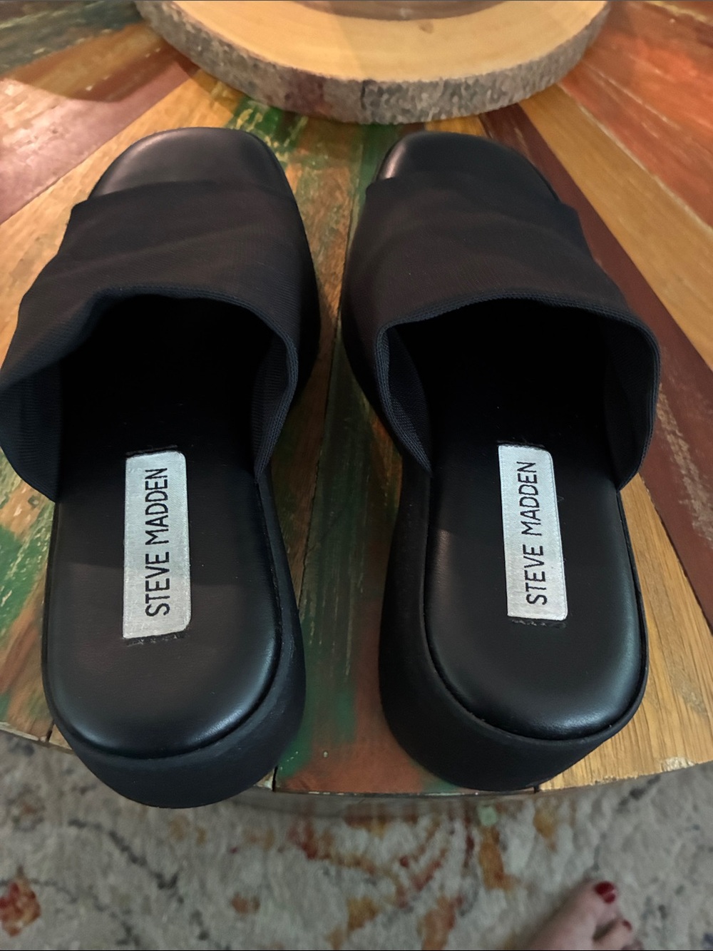 Steve Madden Slinky 90's/Y2K Iconic Platform Sandals Women's Size 37 Italy